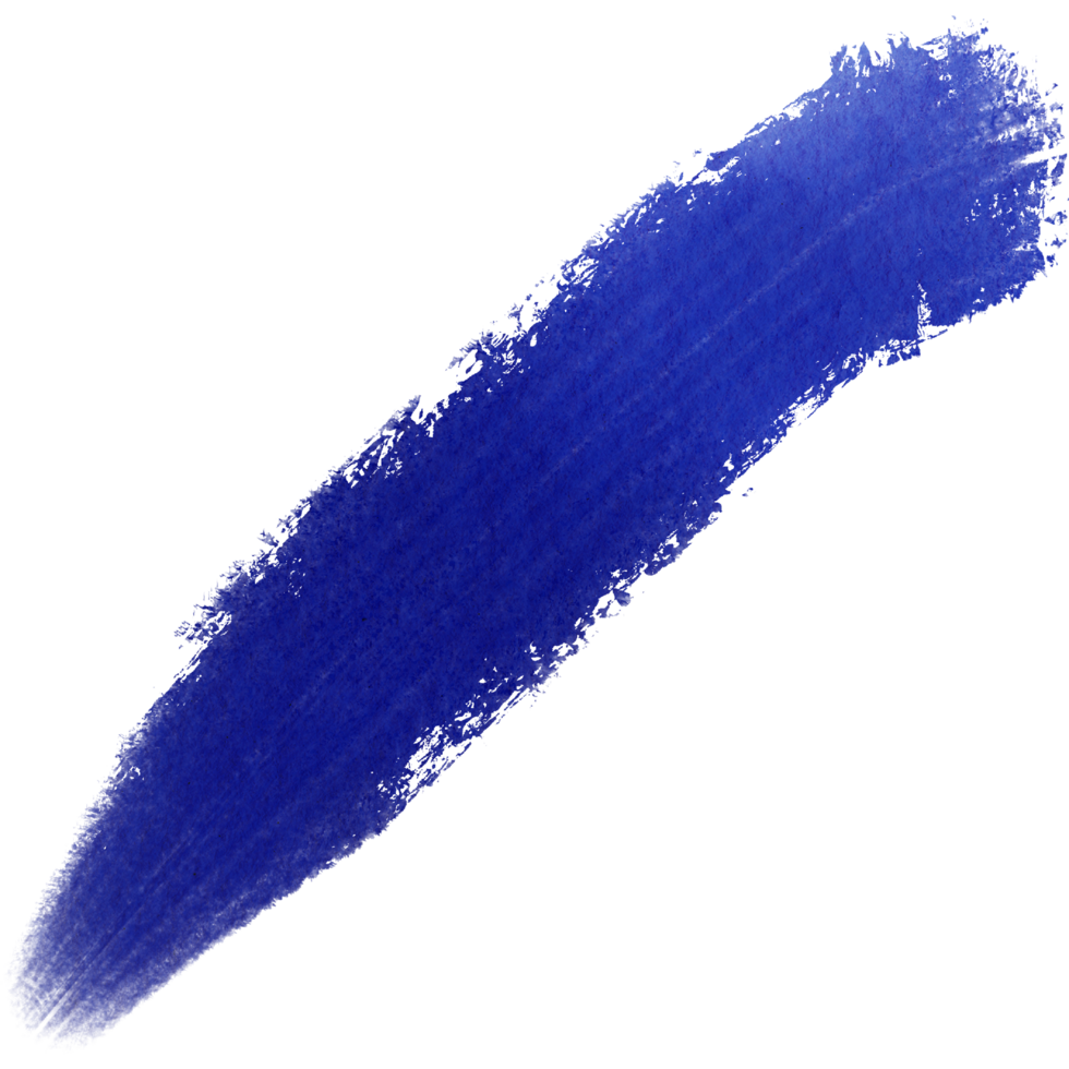 Blue stroke merging grunge textures into smooth watercolor gradients png