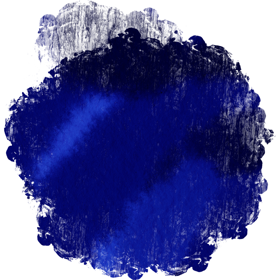 Textured blue stroke flowing into smooth watercolor gradients png