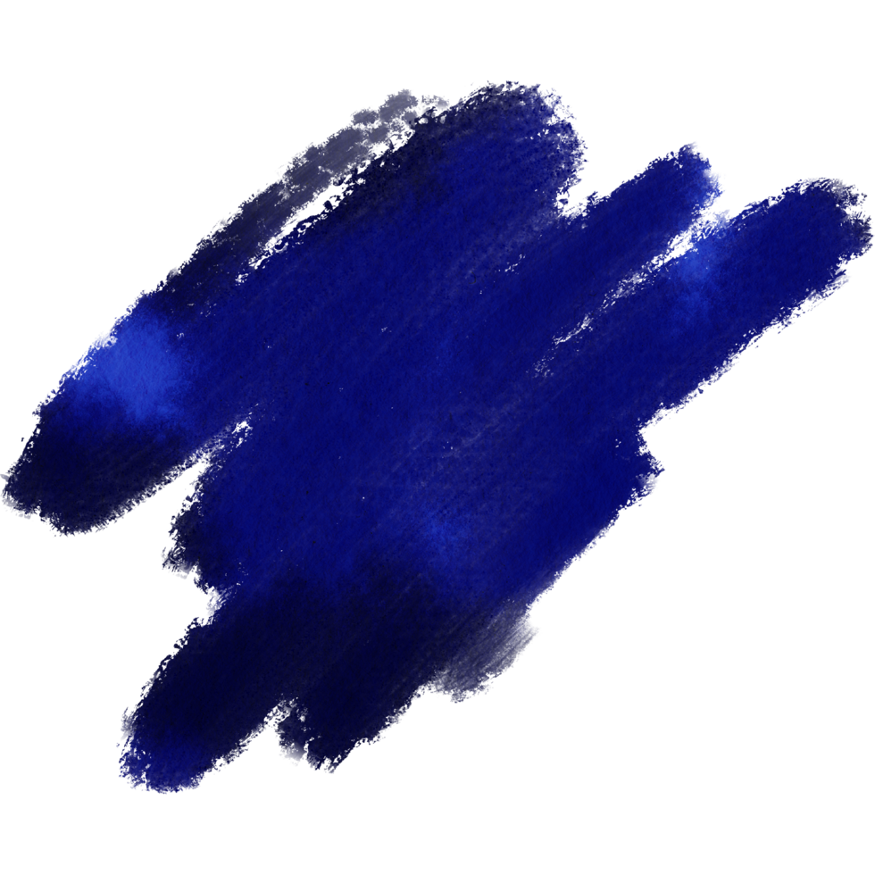 Textured blue stroke evolving into soft watercolor gradients png