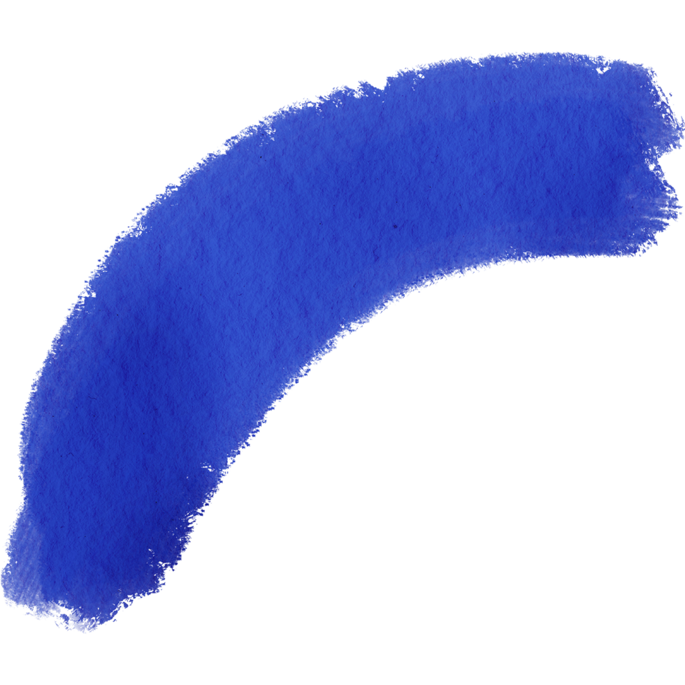 A textured blue stroke transitioning into soft watercolor washes png