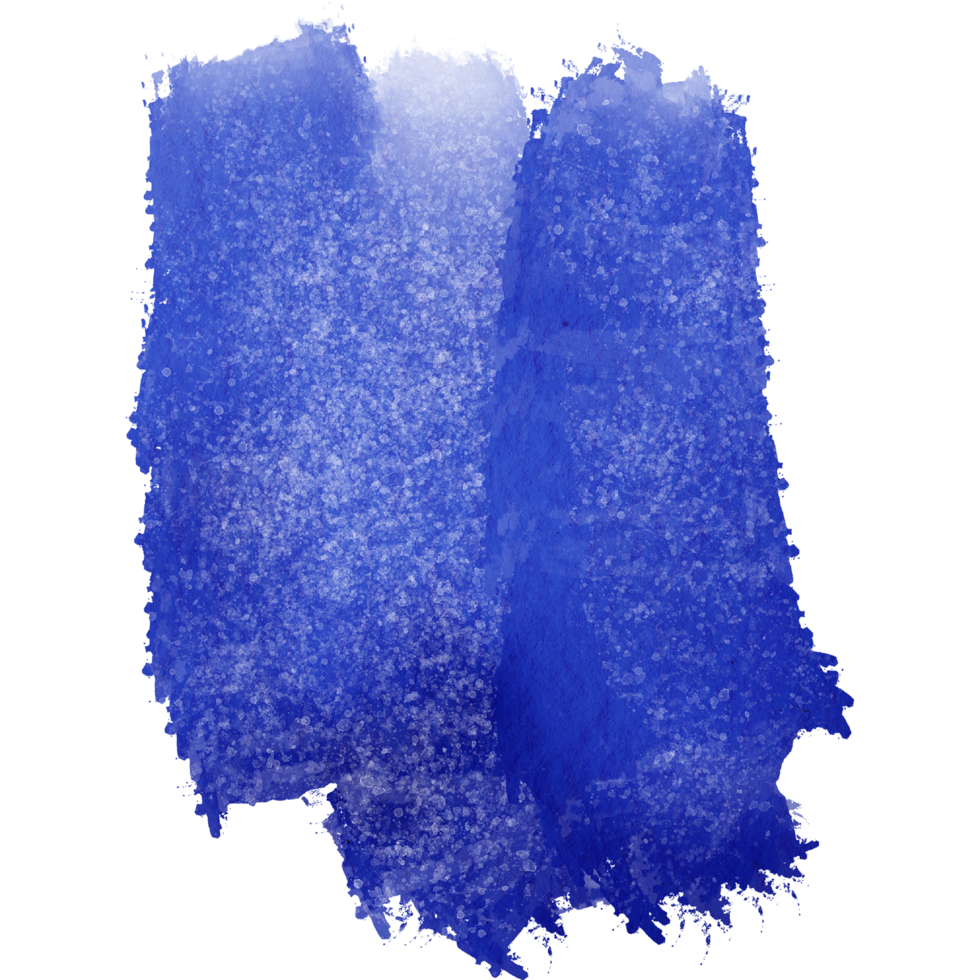 A textured blue stroke transitioning into fluid watercolor gradients png