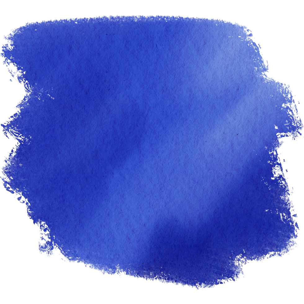 A textured blue stroke transitioning into soft watercolor hues png