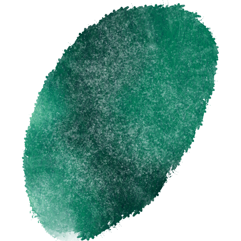 A textured Cyan watercolor brush stroke with raw grunge inspired effects png