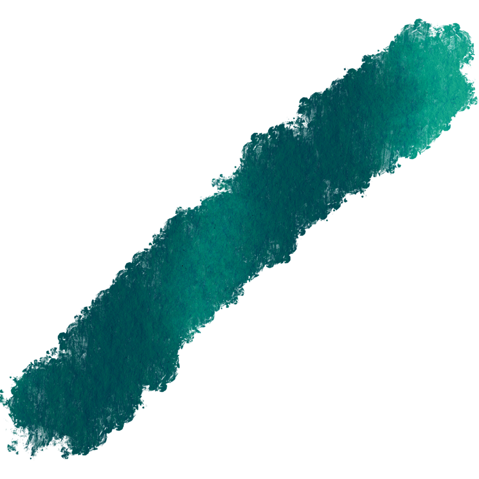 A Cyan brushstroke blending grunge details with soft watercolor gradients png