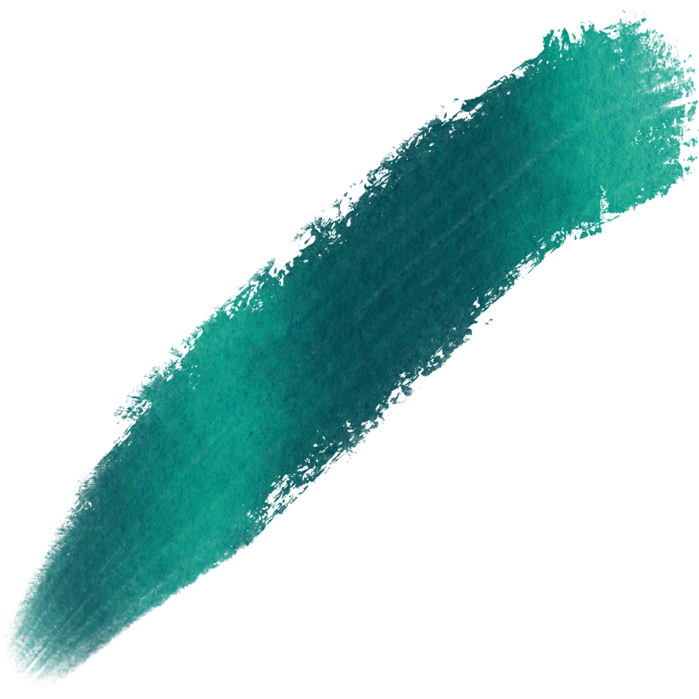 A Cyan brushstroke merging grunge textures with soft watercolor gradients png