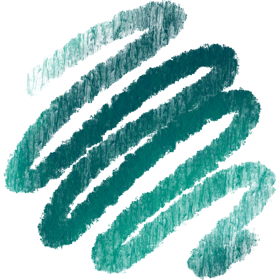 A Cyan brushstroke merging rugged grunge features with gentle watercolor washes png
