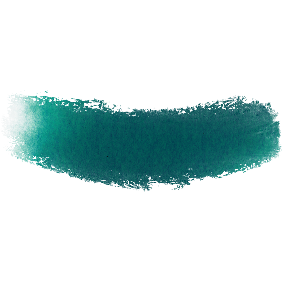 Textured Cyan stroke flowing into gentle soft watercolor tones png