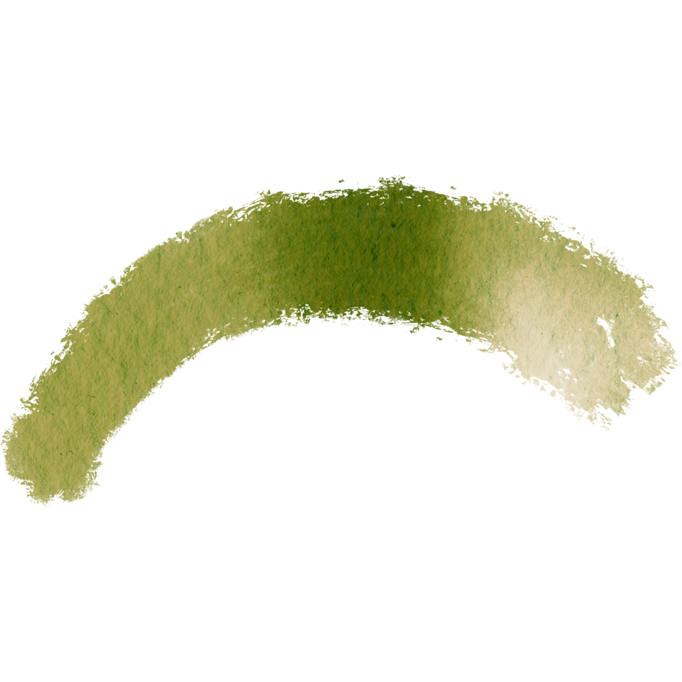 Hand drawn Green watercolor strokes blending into rough rugged grunge inspired marks png