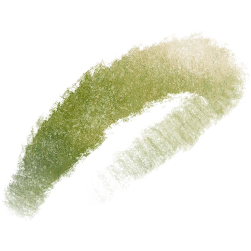 Gorgeous Green watercolor brush strokes blending into soft gritty grunge edges png