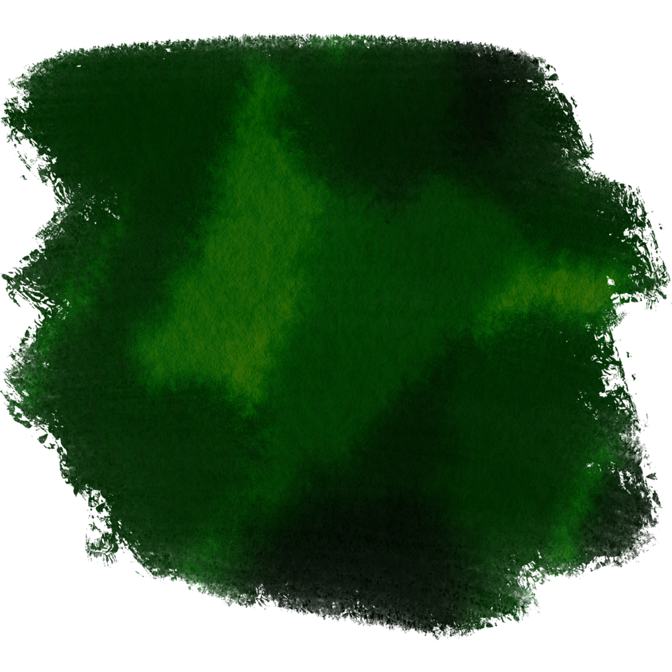 lindo verde aguarela escova golpes Misturando para dentro rude corajoso grunge inspirado marcas png