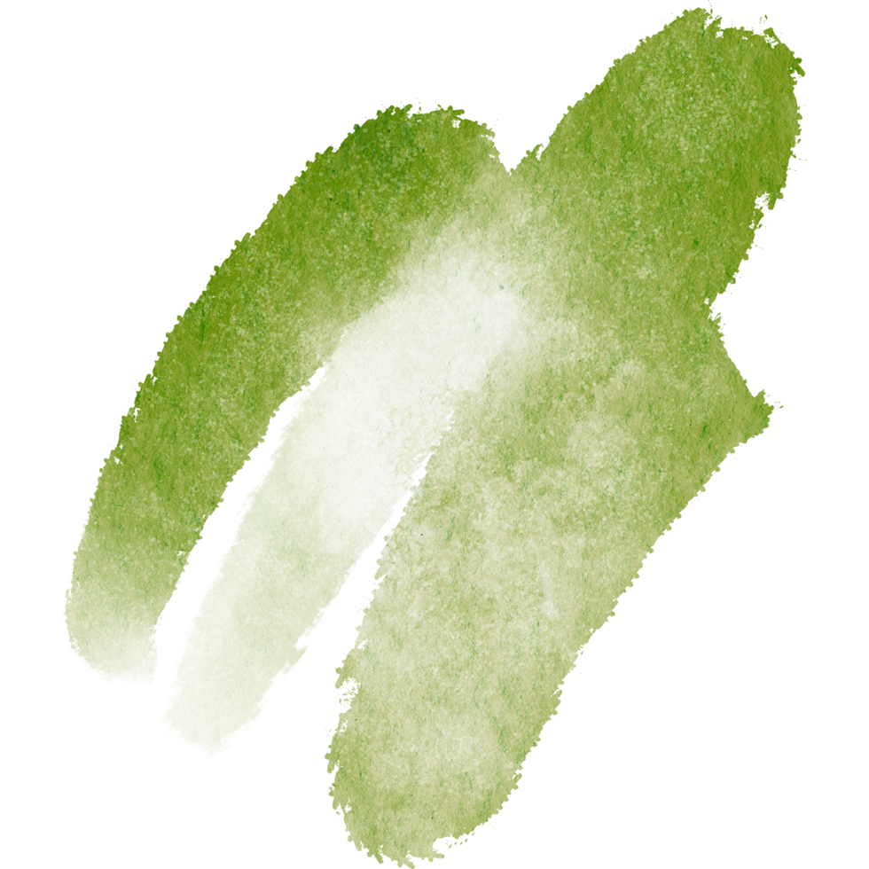 un escabroso verde carrera con áspero bordes y suave acuarela mezcla png
