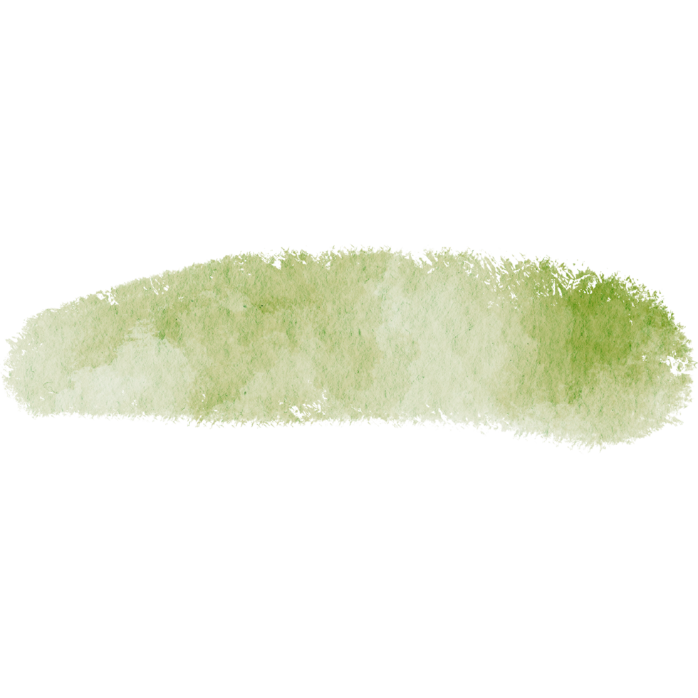 A faded Green stroke blending distressed textures with soft watercolor gradients png