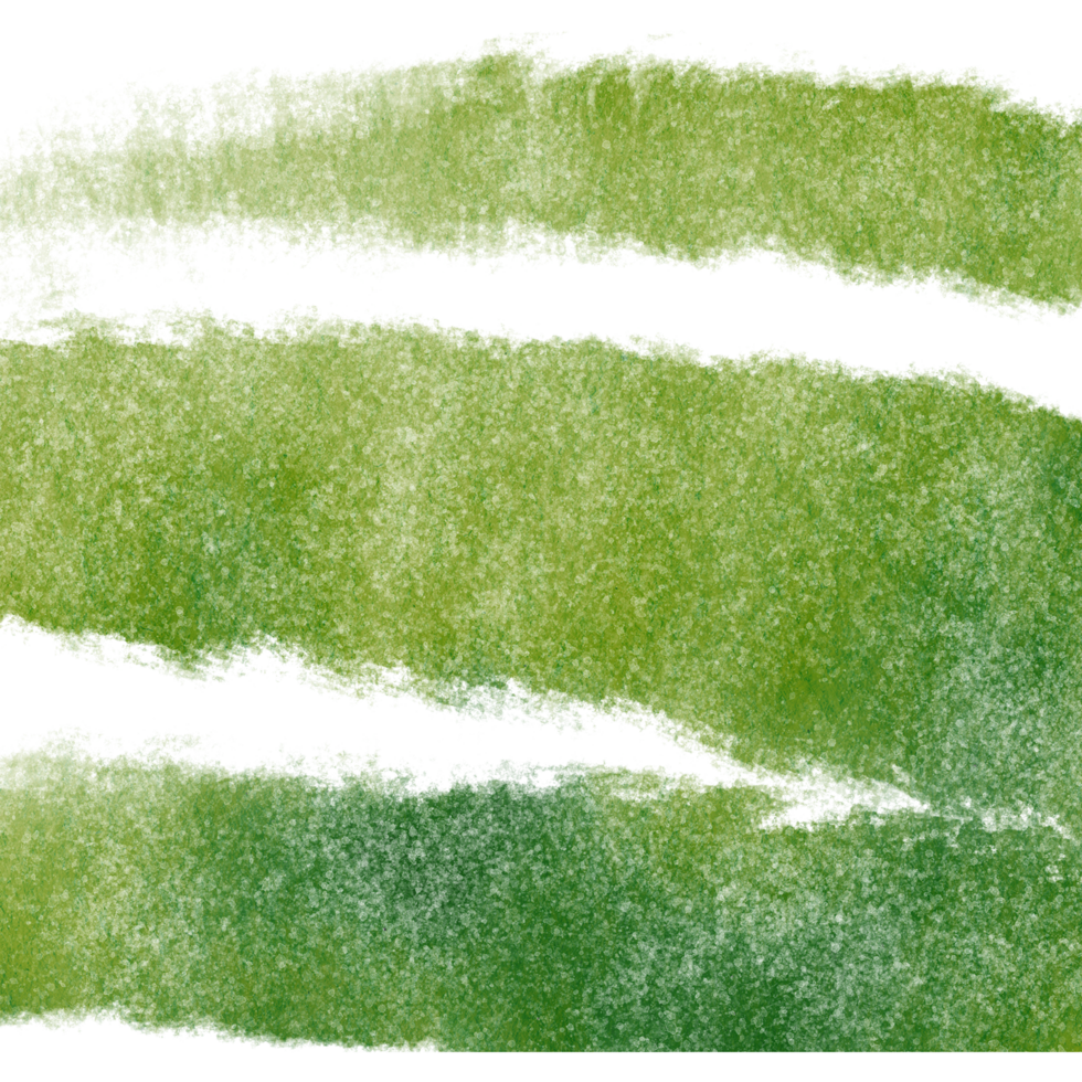 A textured Green brushstroke transitioning into gentle watercolor gradients png