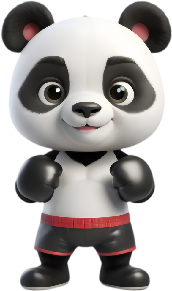 Merry Panda Contender Puts on Gloves. . png