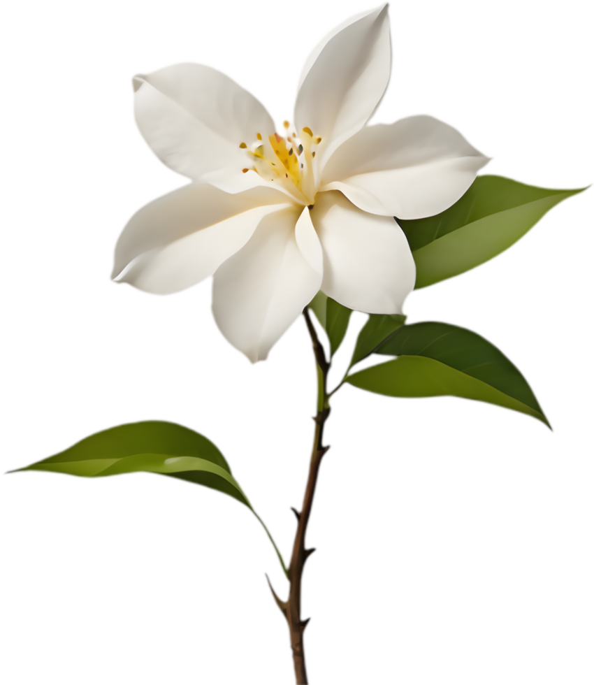 Jasmine Flower Art. . png