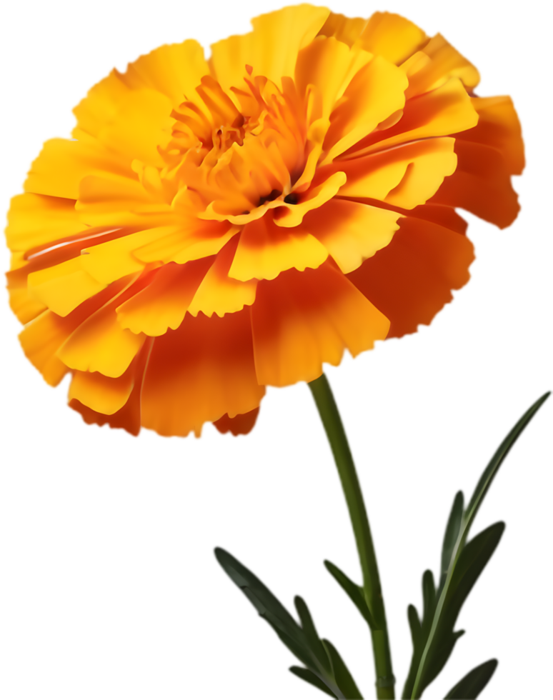 Unique Marigold Clipart for Personalized Gifts. . png