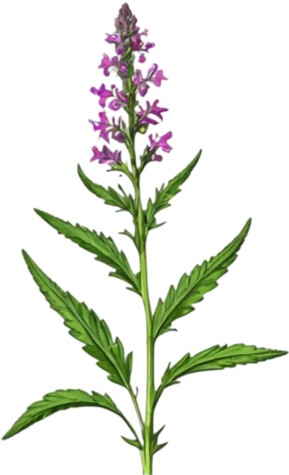 Southwestern Mock Vervain Flower Elements for Crafts. . png