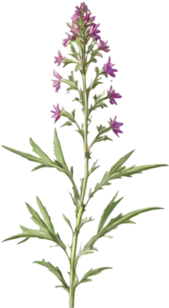Mock Vervain Flower Clipart for Floral Designs. . png