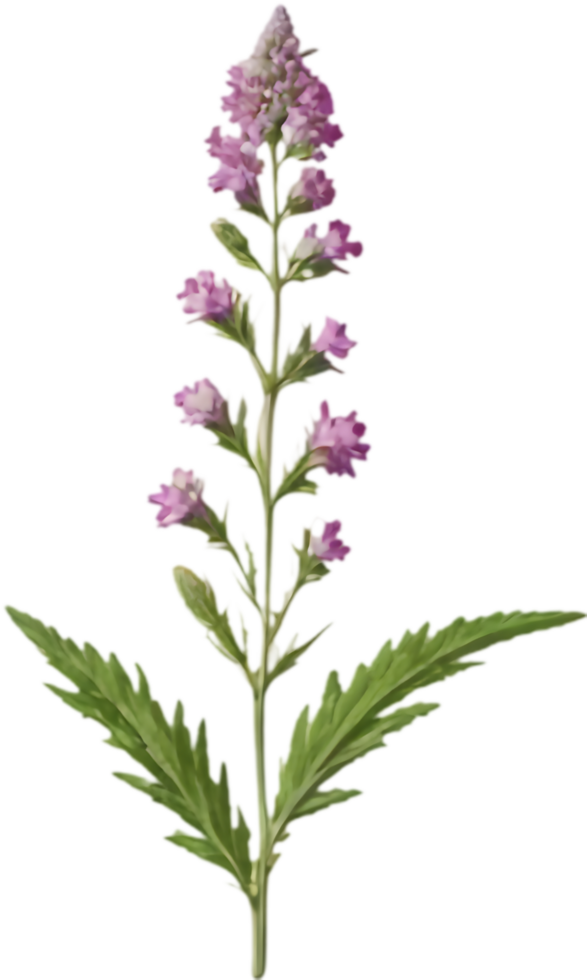 Colorful Southwestern Mock Vervain Flower Graphics. . png