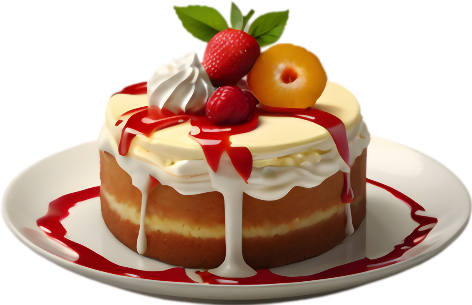 Traditional Butter Cake Recipe Visual Representation. . png