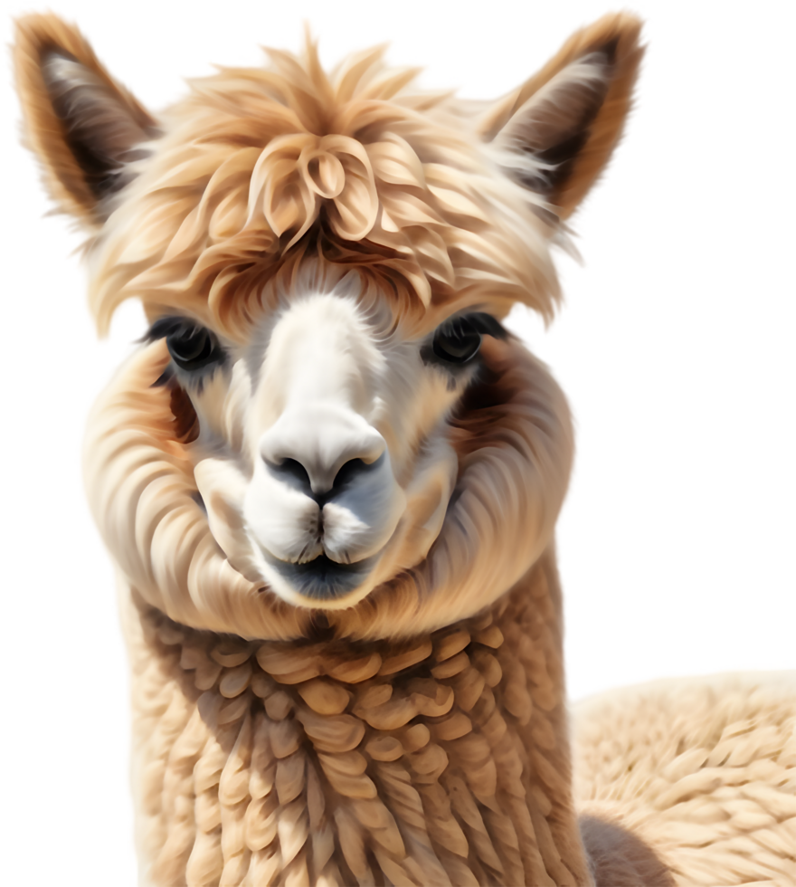 Alpaca Photographer Camera Capturing Moments Art. . png