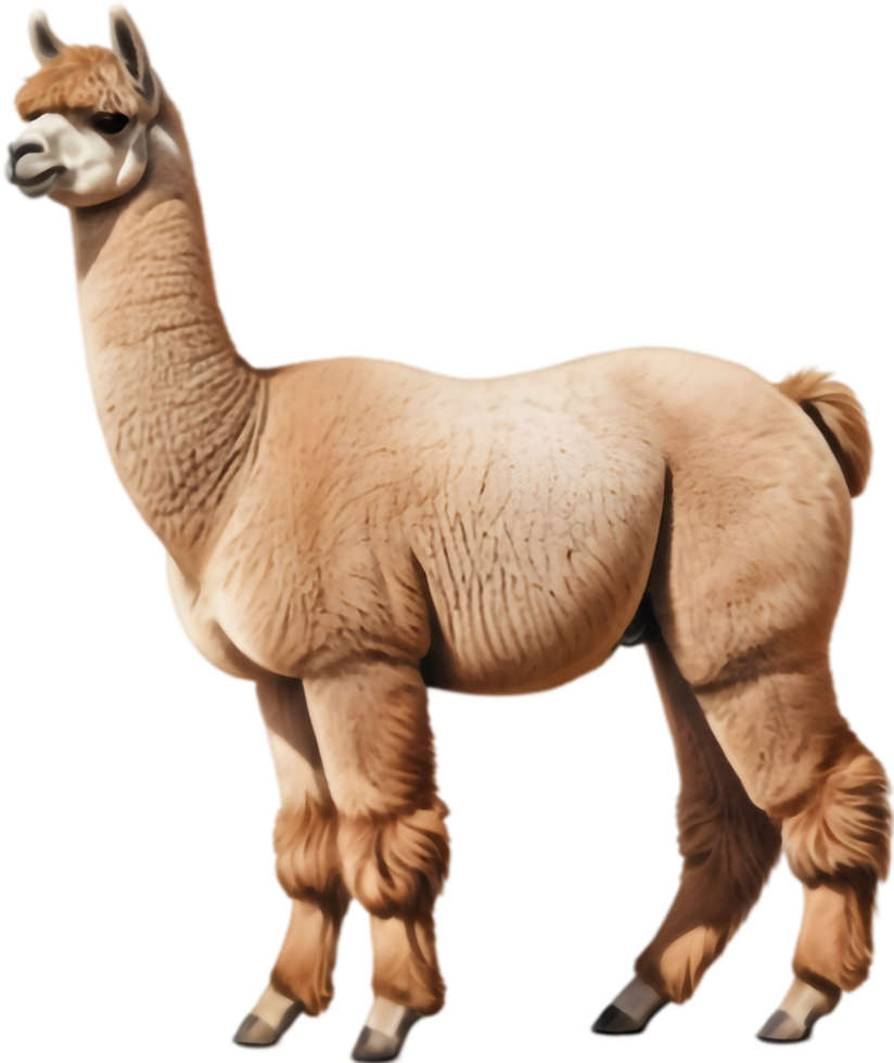 Alpaca Unicorn Rainbow Magic Fantasy Illustration. . png