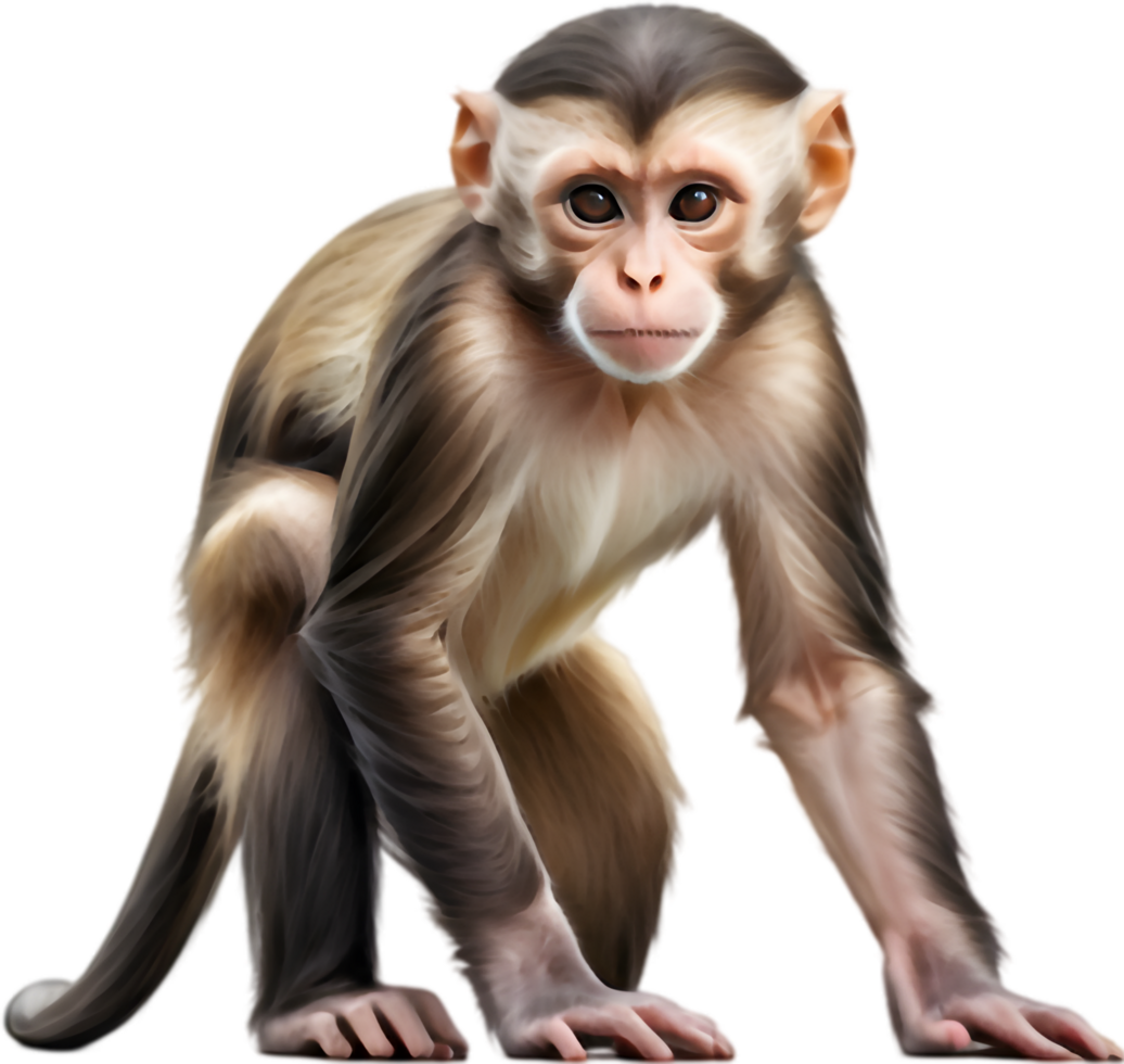Funny Ape Graphic for Kids Websites. . png
