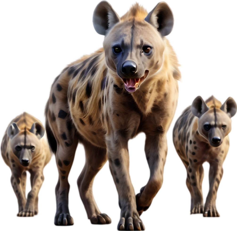 Colorful Illustrations of the Unique African Predator. . png