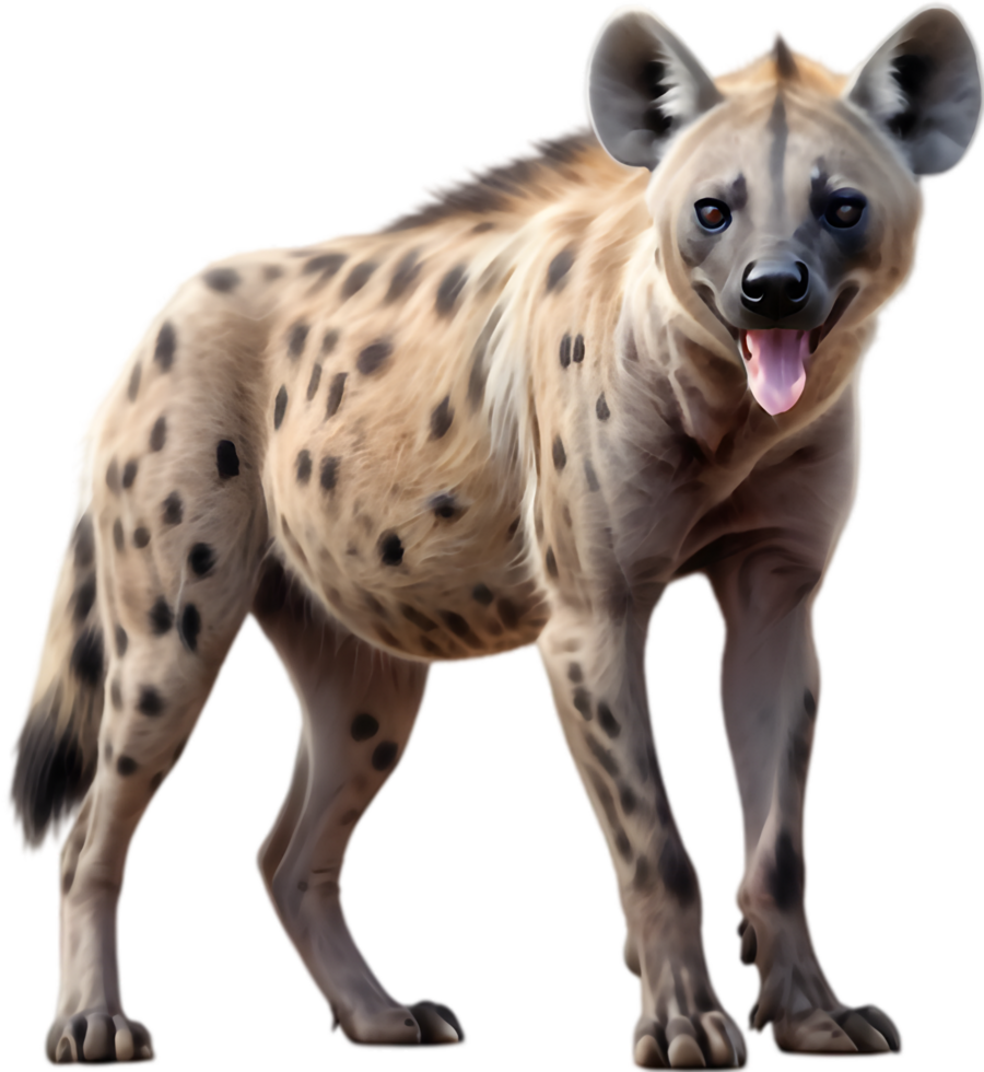 Fun and Friendly Hyena Clipart Collection. . png