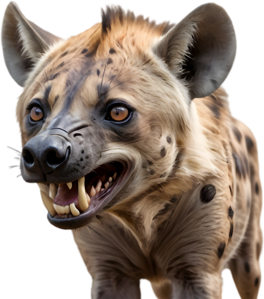 Realistic Hyena Clipart for Animal Lovers. . png