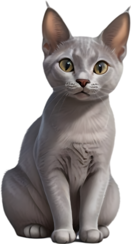 Cute Korat Cat Graphics for Your Projects. . png