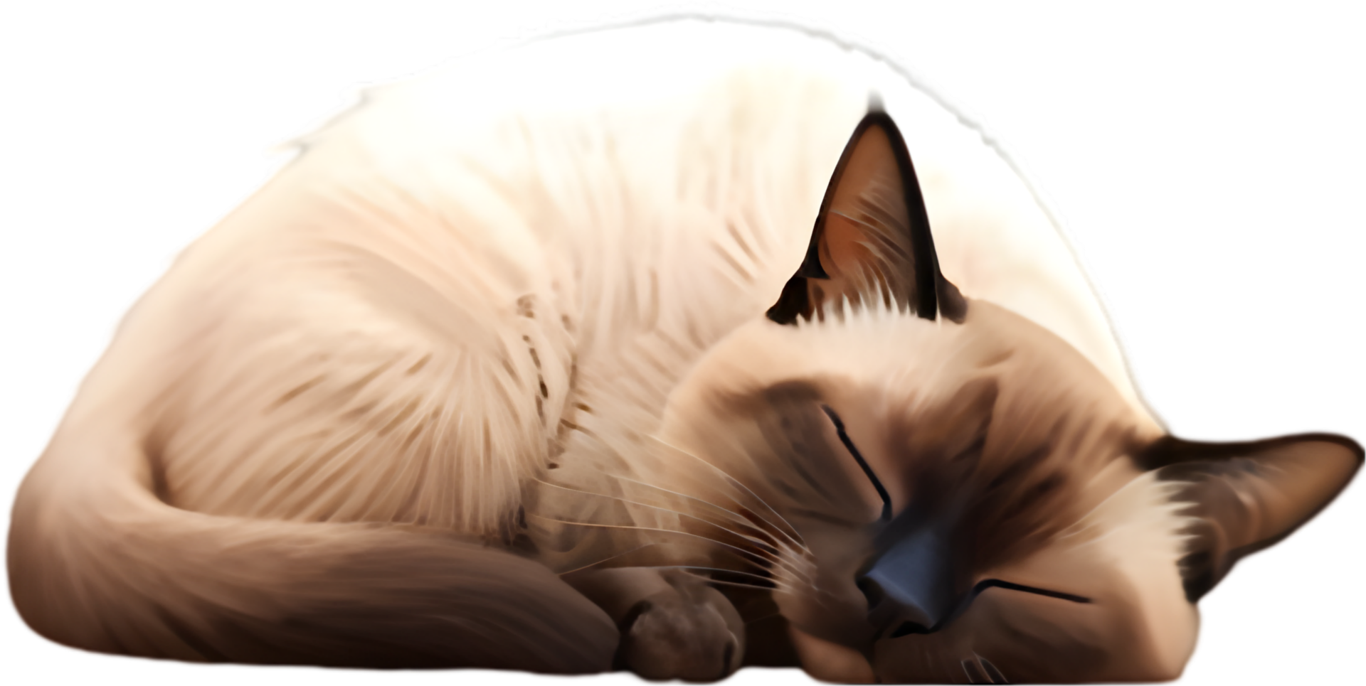 Whimsical Siamese Cat Clipart for All Occasions. . png