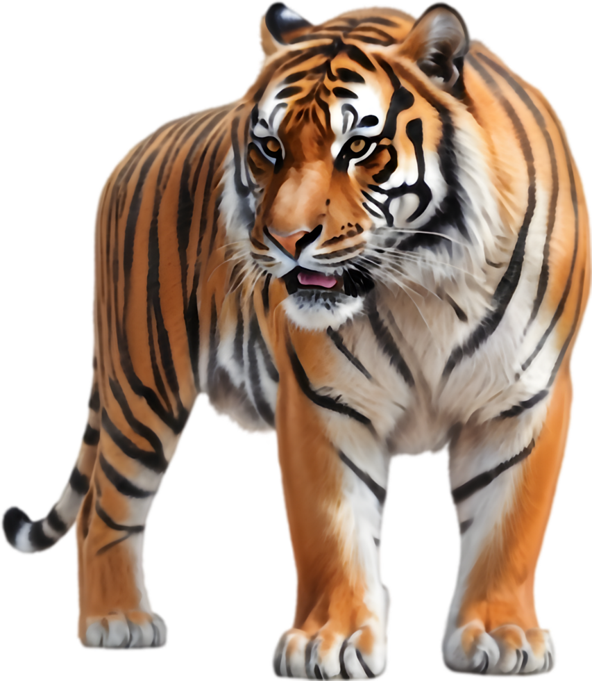 Vibrant and Lively Tigers Perfect for Marketing. . png