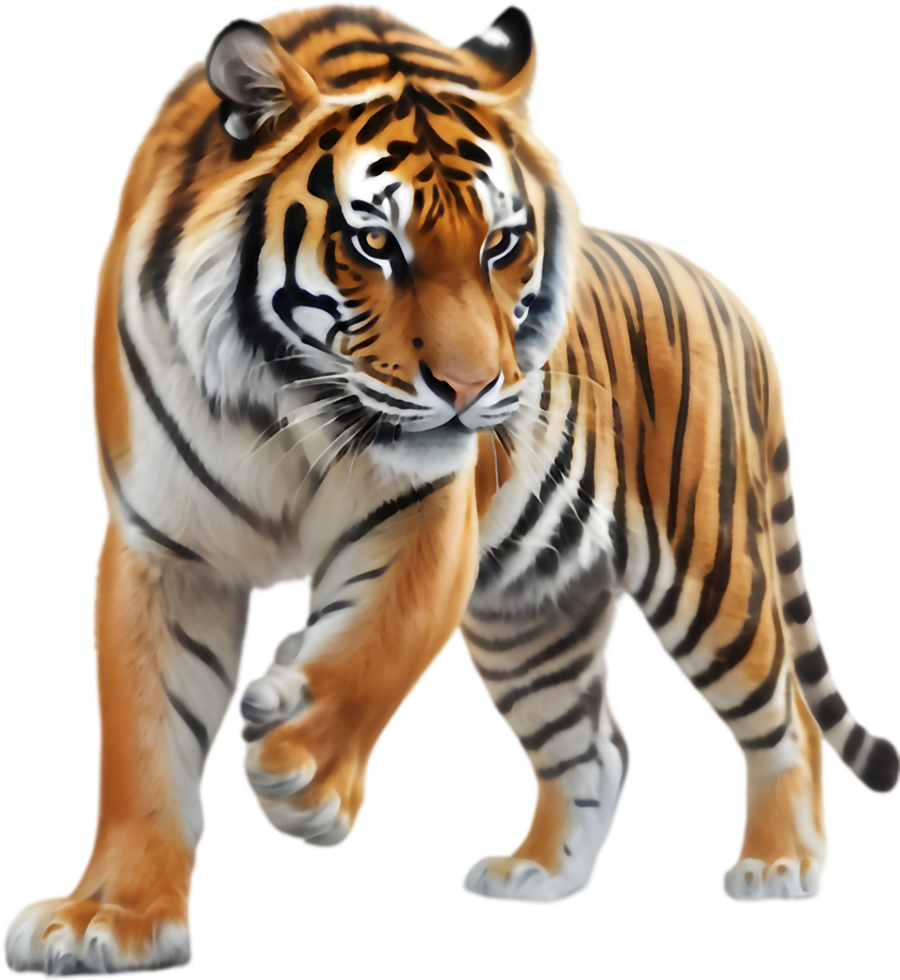 audacieux et magnifique tigres à améliorer votre art. . png