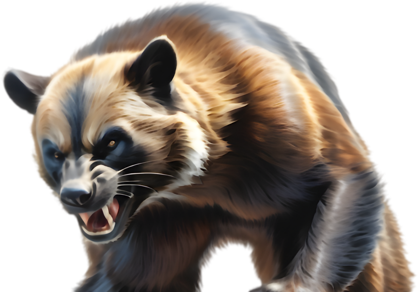 Stunning Visuals Showcasing the Beauty of Wild Wolverines . . png
