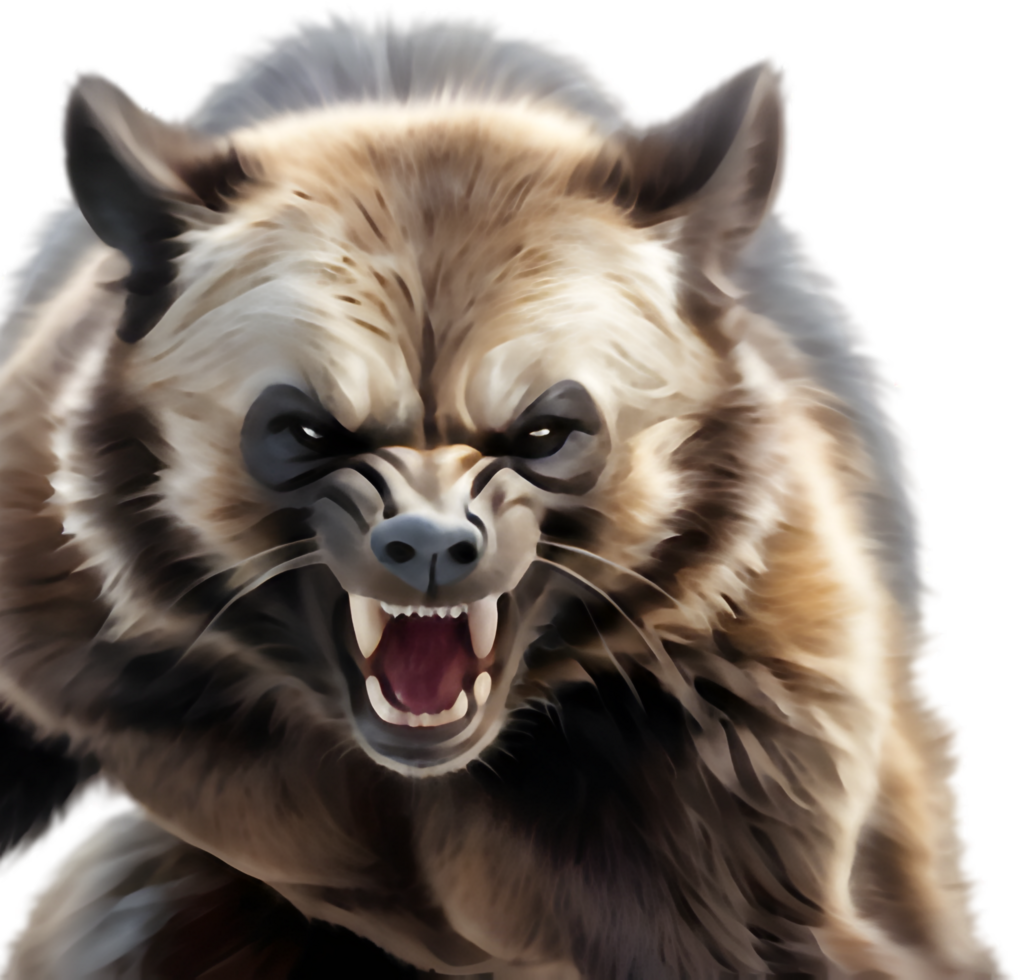 impressionante Wolverine arte para animais selvagens conservação projetos. . png
