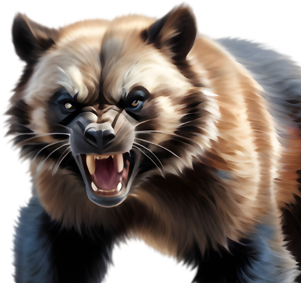 Eye-Catching Wolverine Clipart for Presentations. . png
