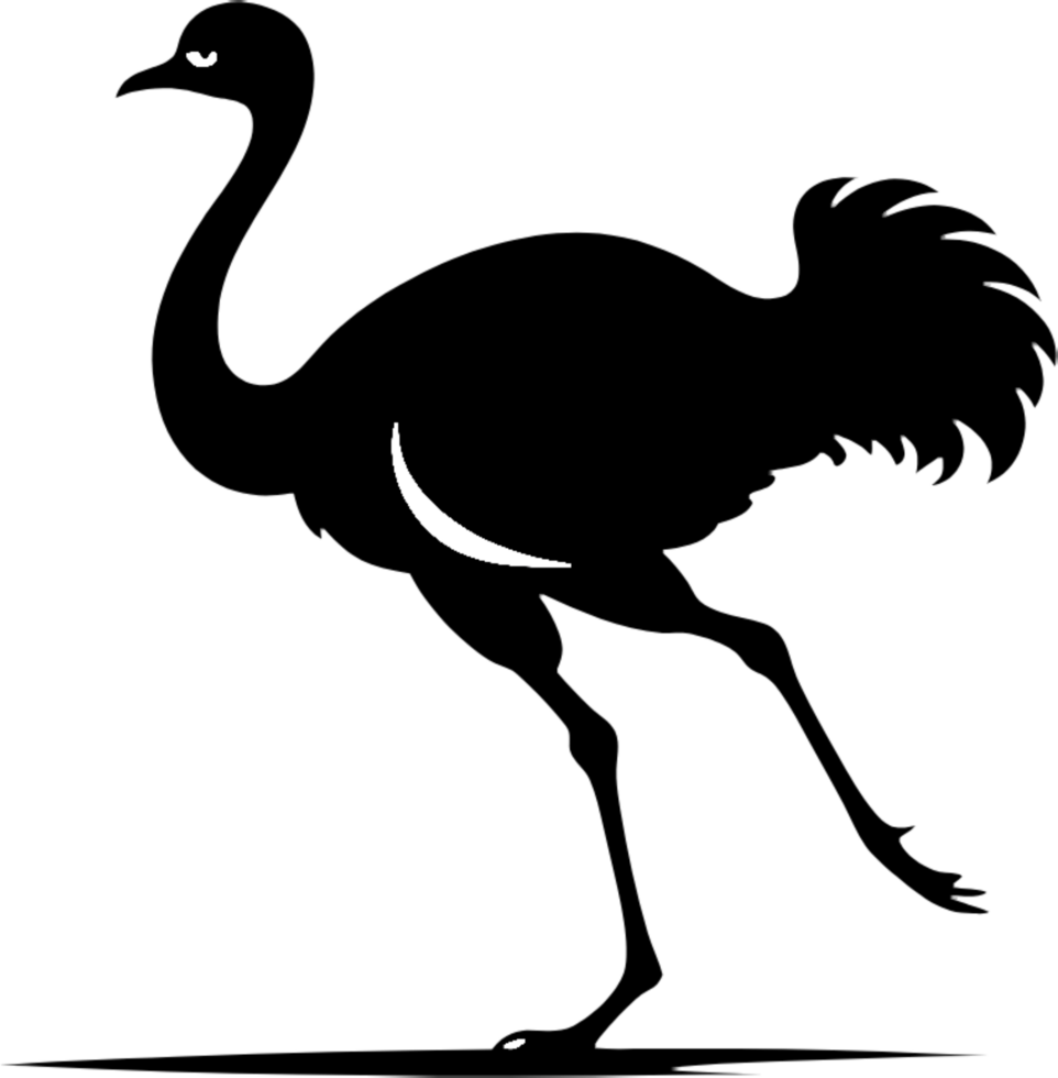 Bold Ostrich Stencil for Unique Branding. . png