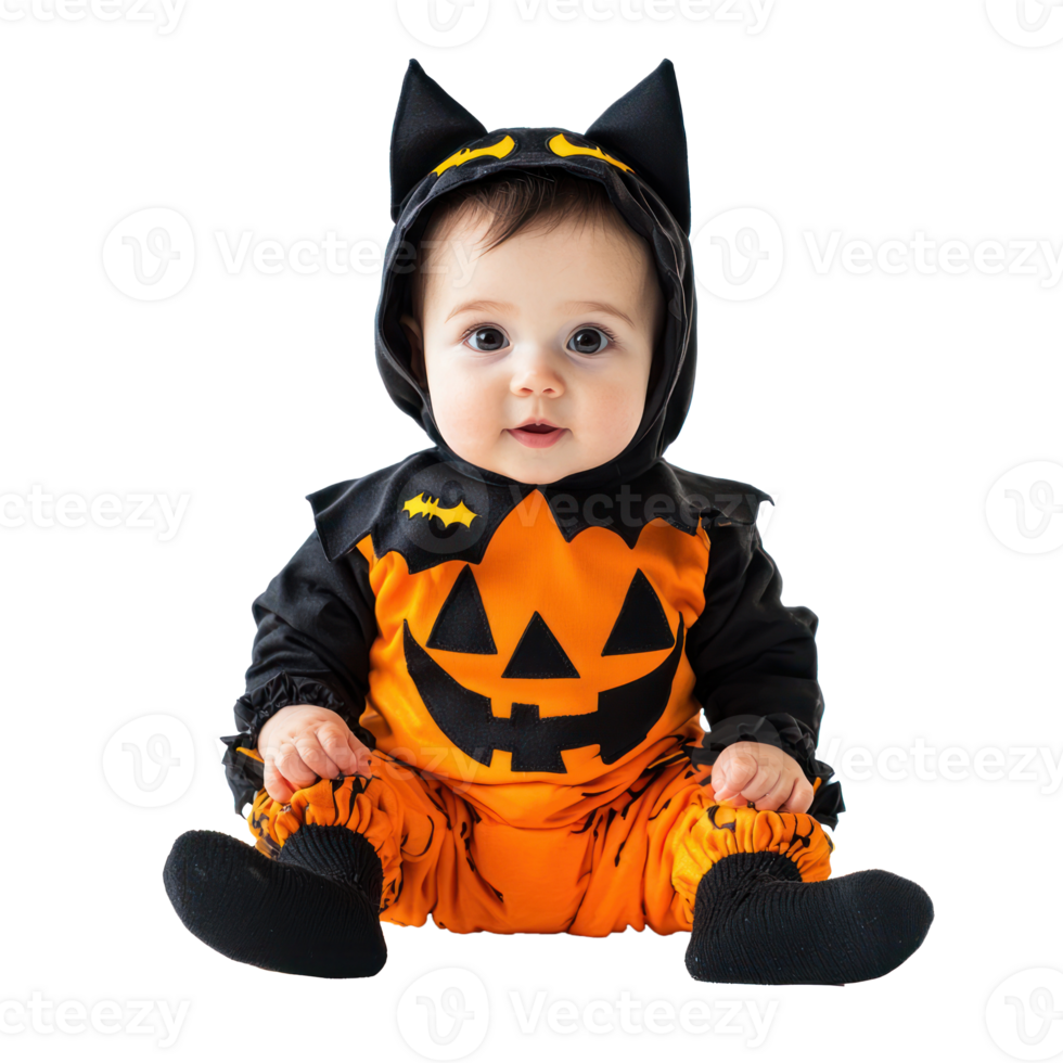a baby dressed in a halloween costume png
