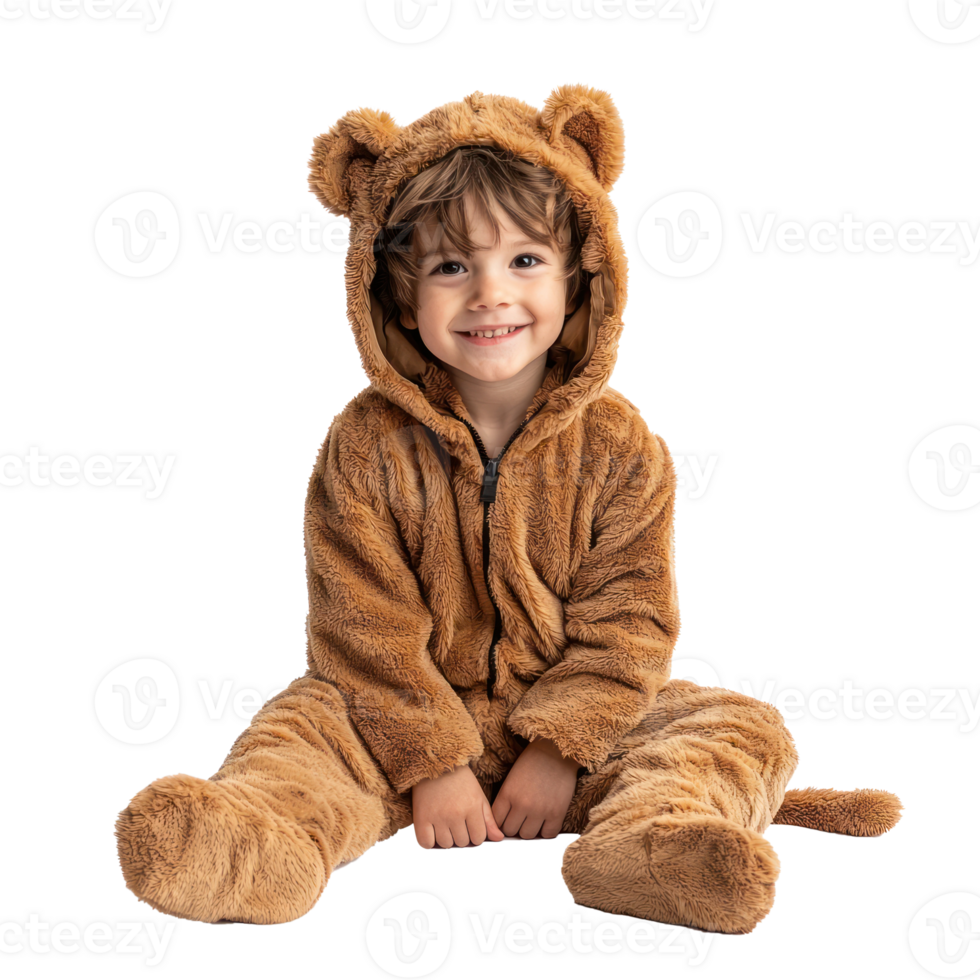 a little boy in a lion costume png