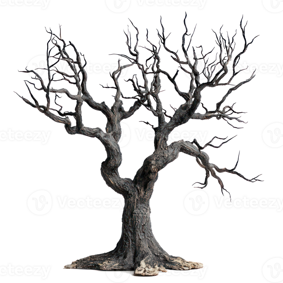 a dead tree on a white background png