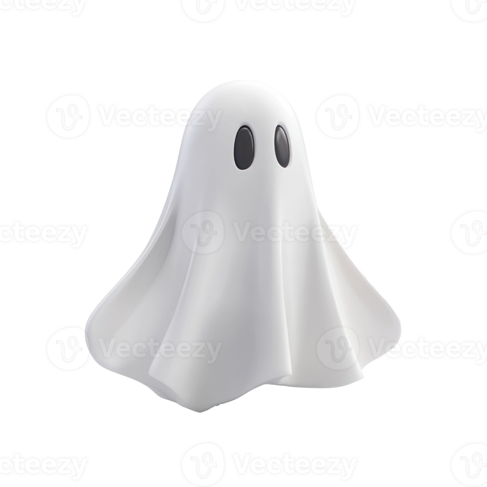a ghost on a transparent background png