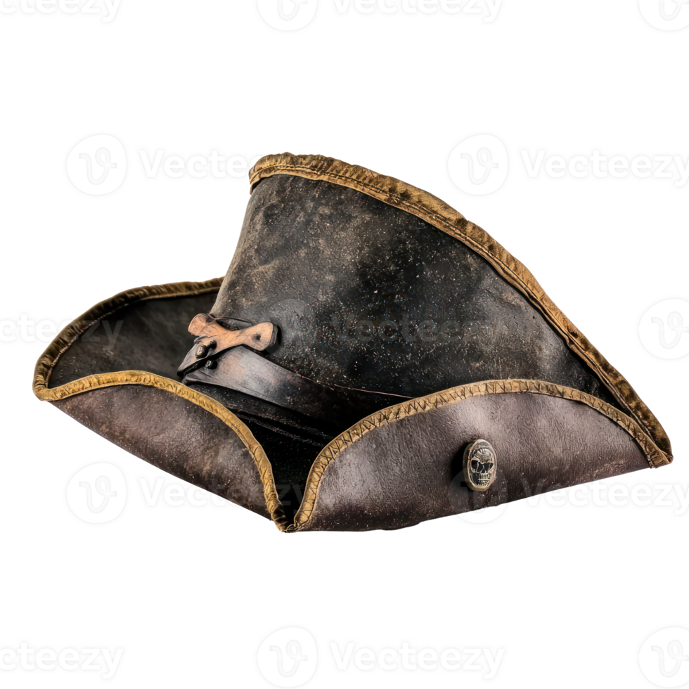 a pirate hat on a transparent background png
