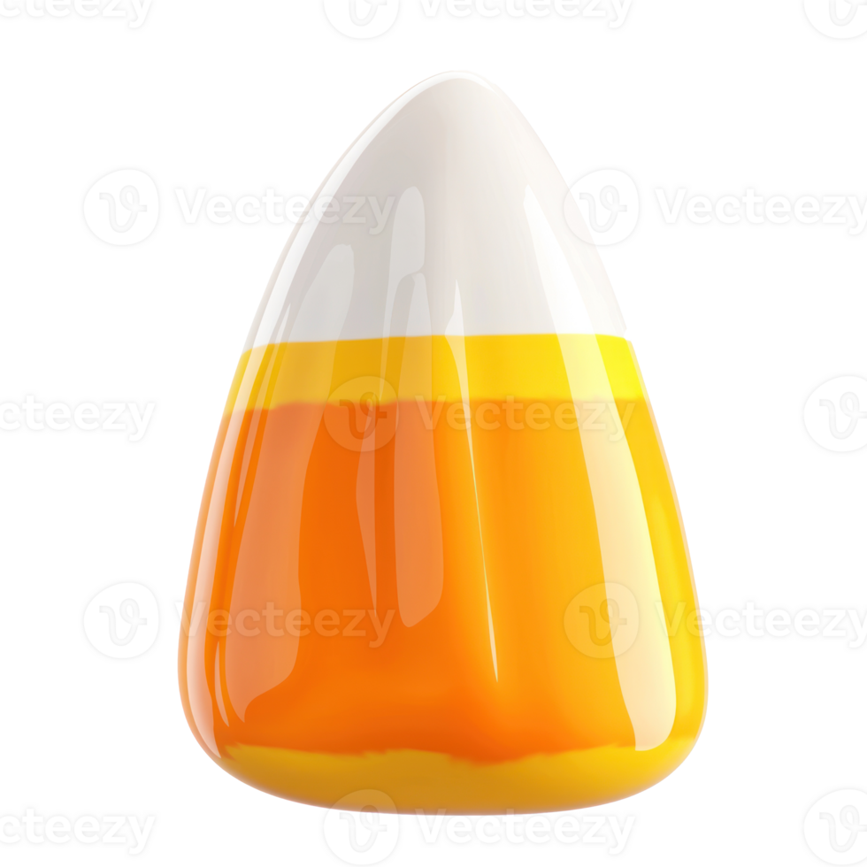 candy corn on transparent background png