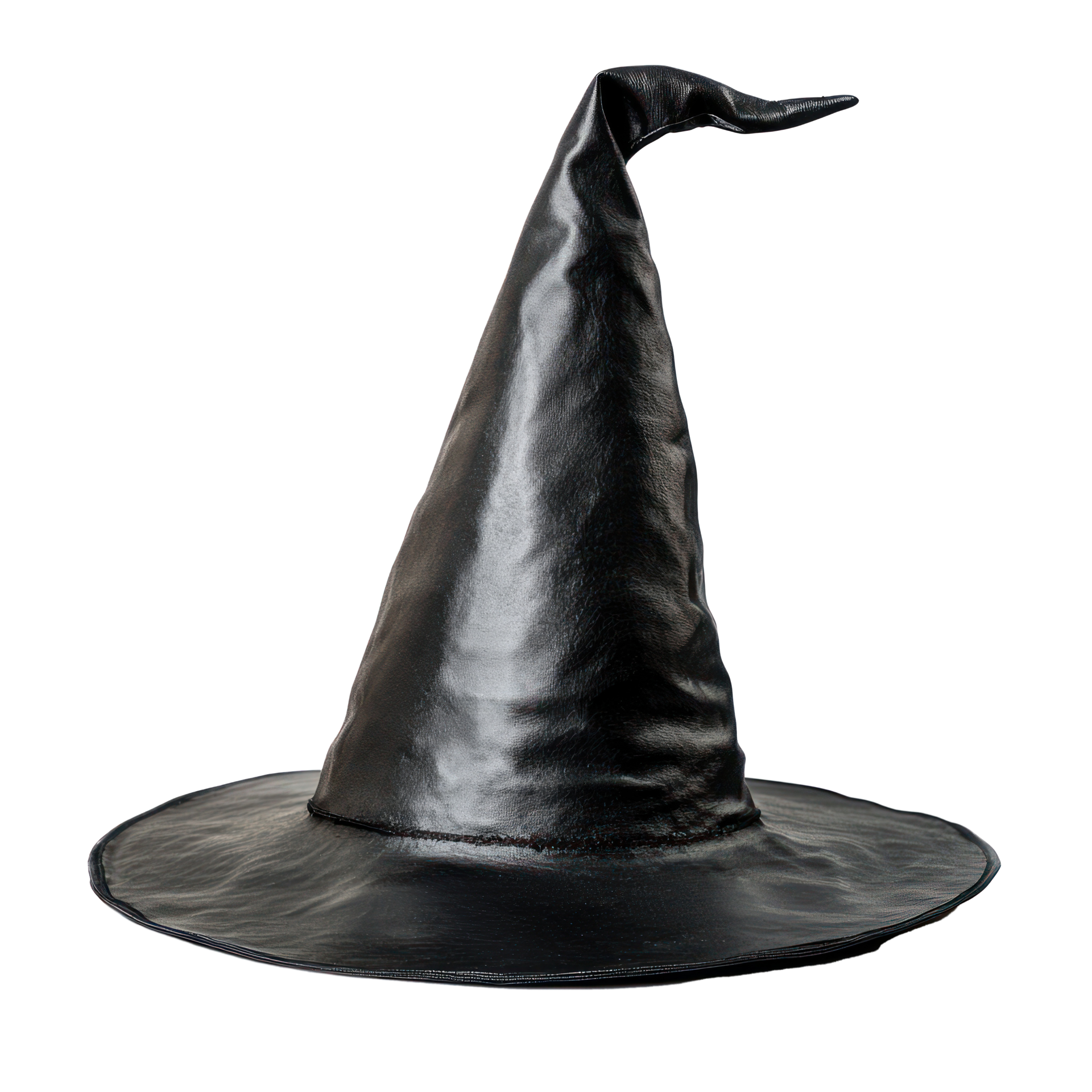 a black witch hat on a transparent background 50173403 PNG