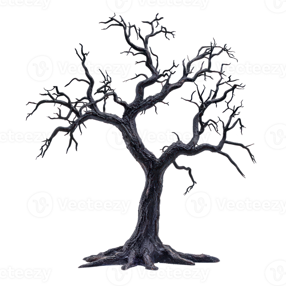 a dead tree on a transparent background png