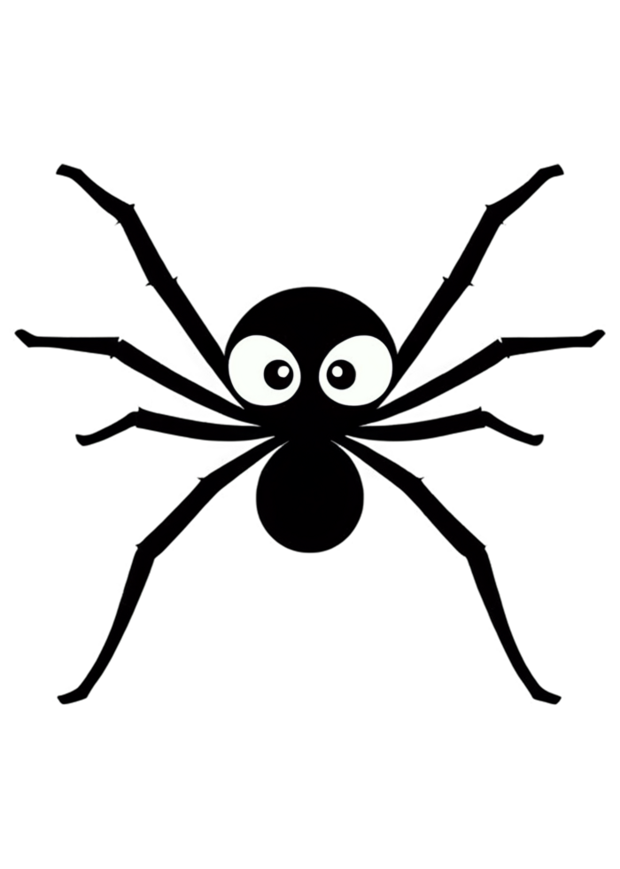 Halloween Highlighted Spider Web With A Spider Graphic Perfect For Pullover, Dresses, Anime Sticker, Art Print, Throw Pillow png