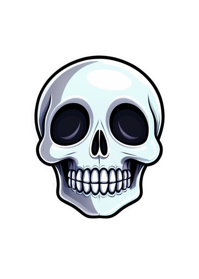 Halloween Decorated Glowing Skull Or Skeleton Part Design Ready For Jersey, Bucket Hats, Laptop Sticker, Art Board Print, Mug png