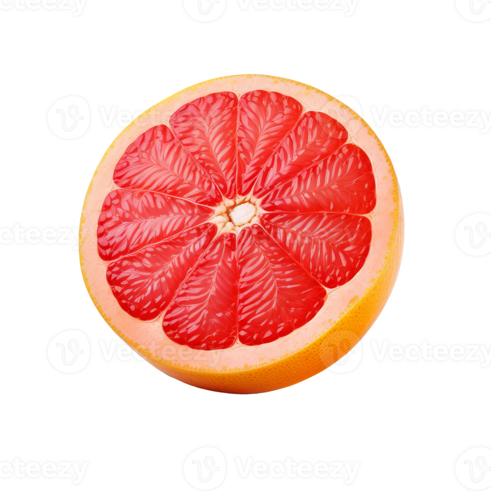 Grapefruit with a whole, uncut appearance, displayed against a clear, transparent backdrop. png