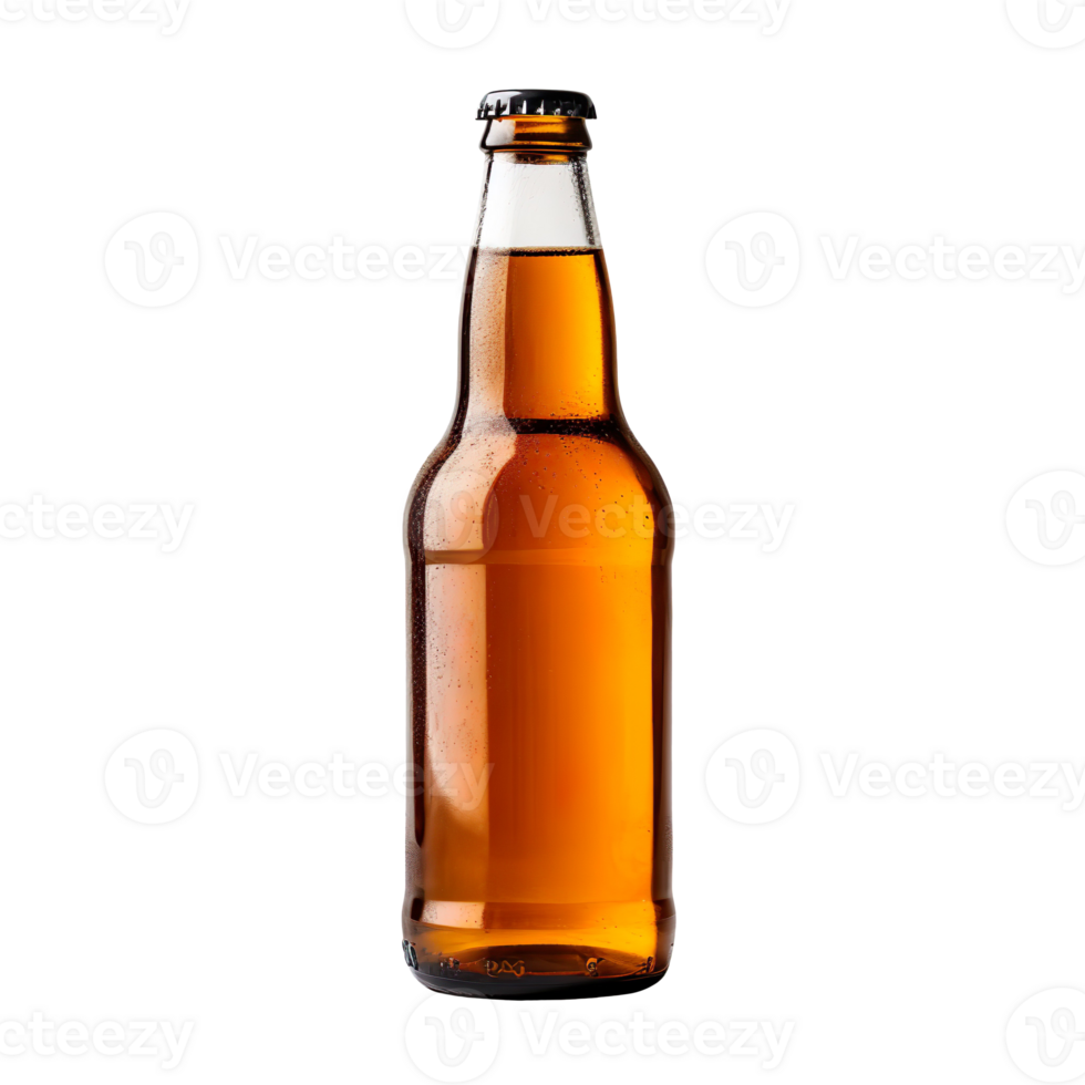 bottle of beer isolated on transparent background png
